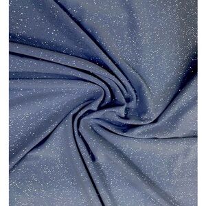 Glitter ITY Fabric - 5 Yards - Cloud Blue